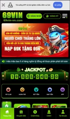 69VIN cung cấp Tải về ứng dụng