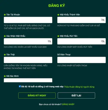 Đăng Ký 69VIN – Bắt Đầu Trải Nghiệm Ngay Hôm Nay